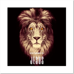 The Lion of Judah is Jesus V3 Posters and Art